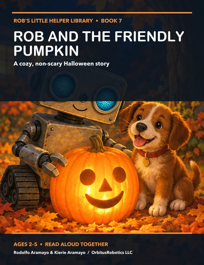 ROB and the Friendly Pumpkin cover